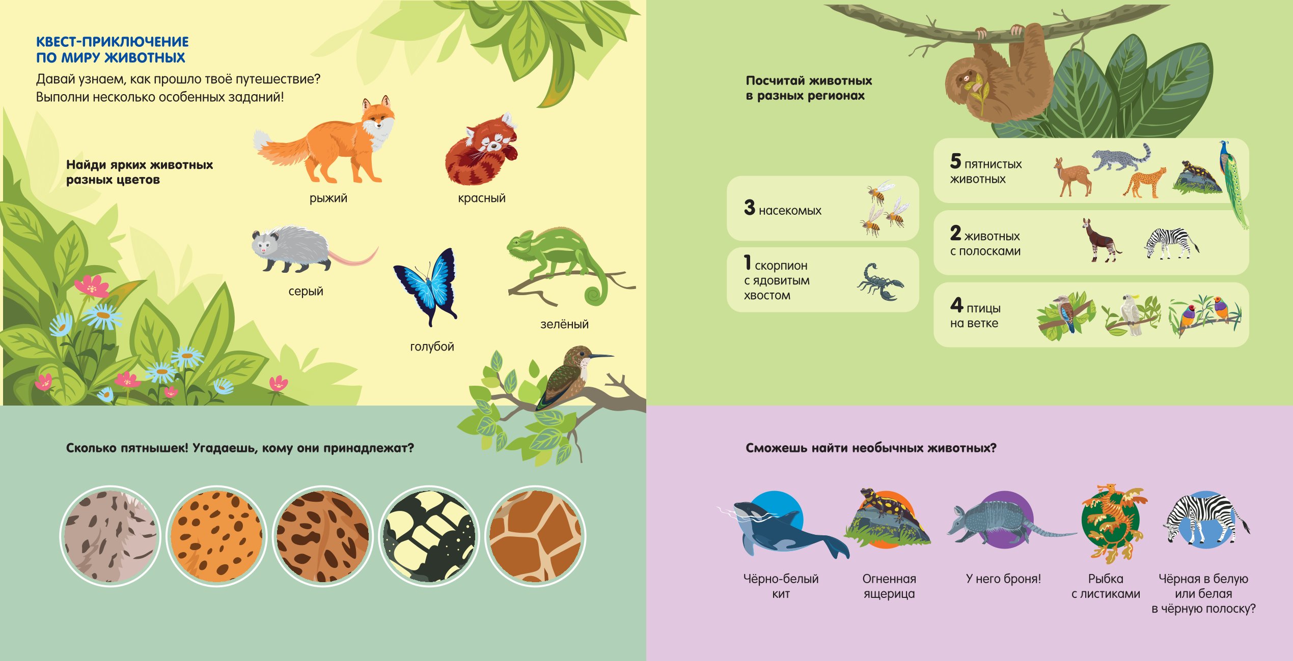 Книга АСТ Найди 101 животное В зоопарке - фото 6