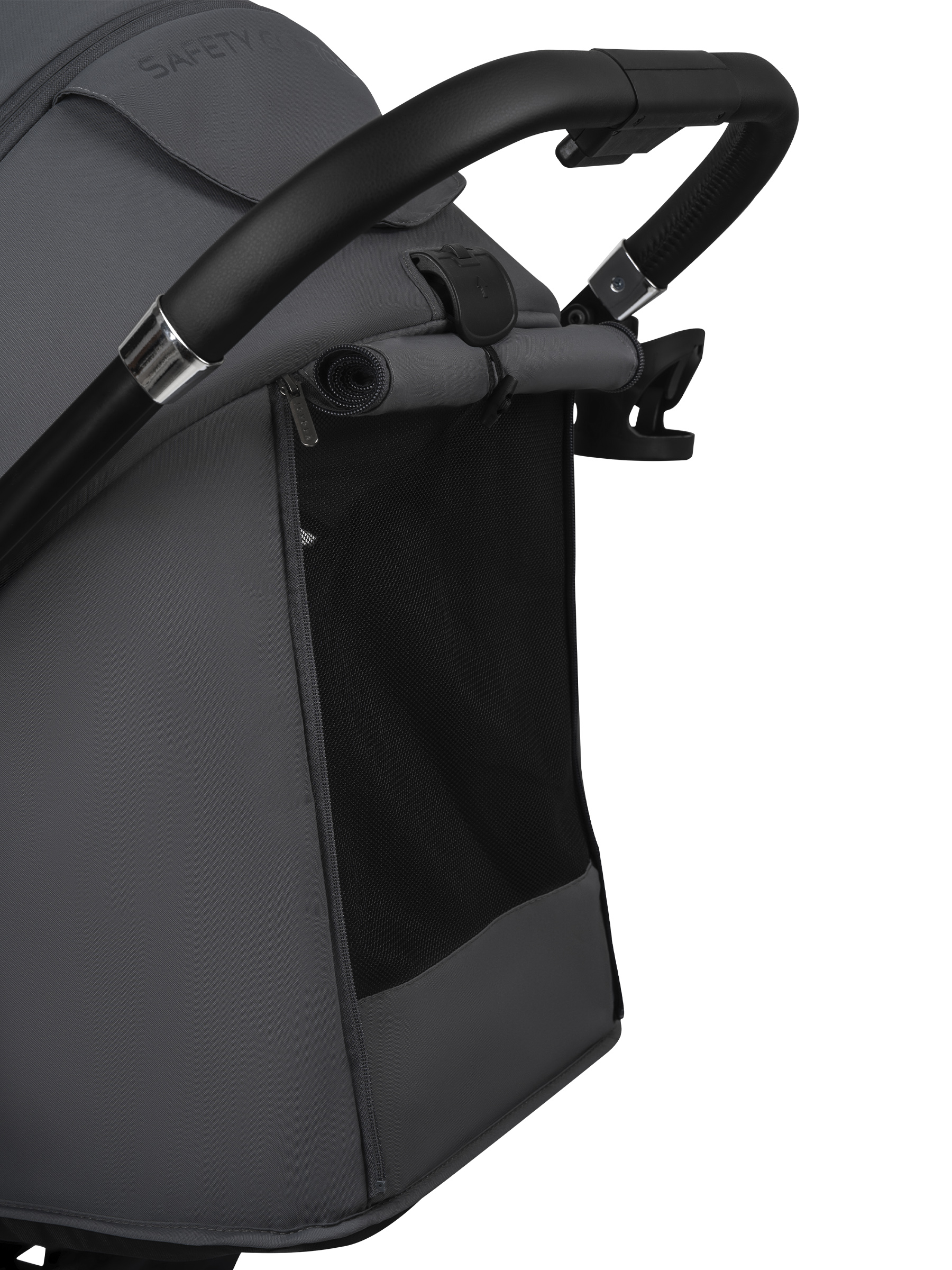 Коляска прогулочная JOVOLA Magma Plus темно-серый - фото 36