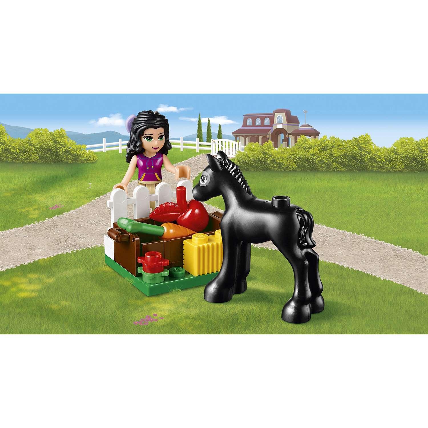 Конструктор LEGO Friends Салон для жеребят блочный - фото 6