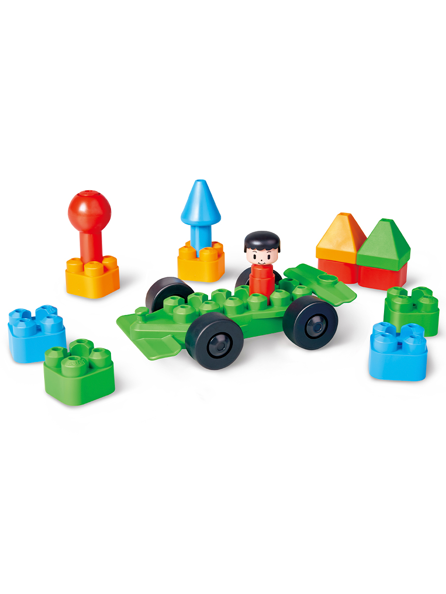 Конструктор Hape из мини-блоков 50 дет. - фото 4