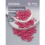 Набор для творчества Astra Craft бусины 5х6 мм 50г цилиндр