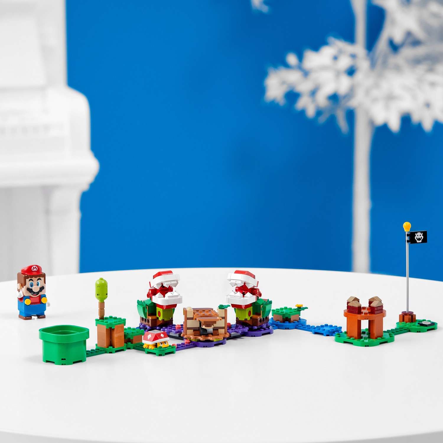 Конструктор LEGO Super Mario Испытание растения-пираньи блочный - фото 9
