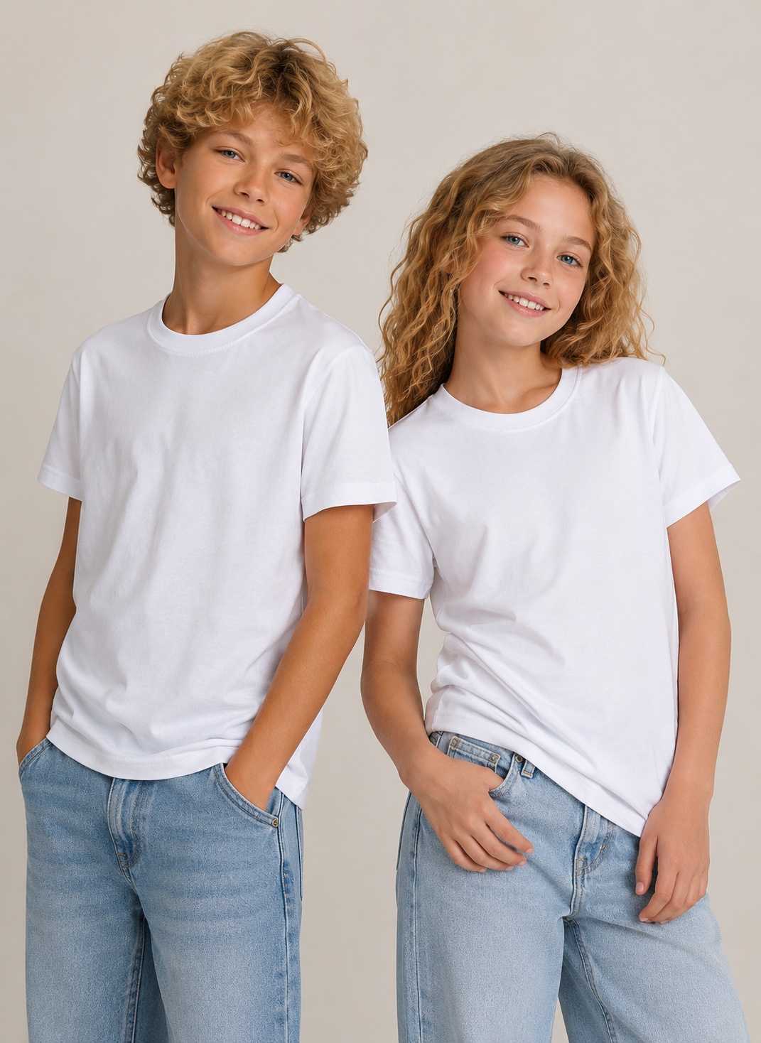 Футболка 2 шт BONITO KIDS Футболка белая 2 шт BK0160N BK0161N 1245N - фото 6