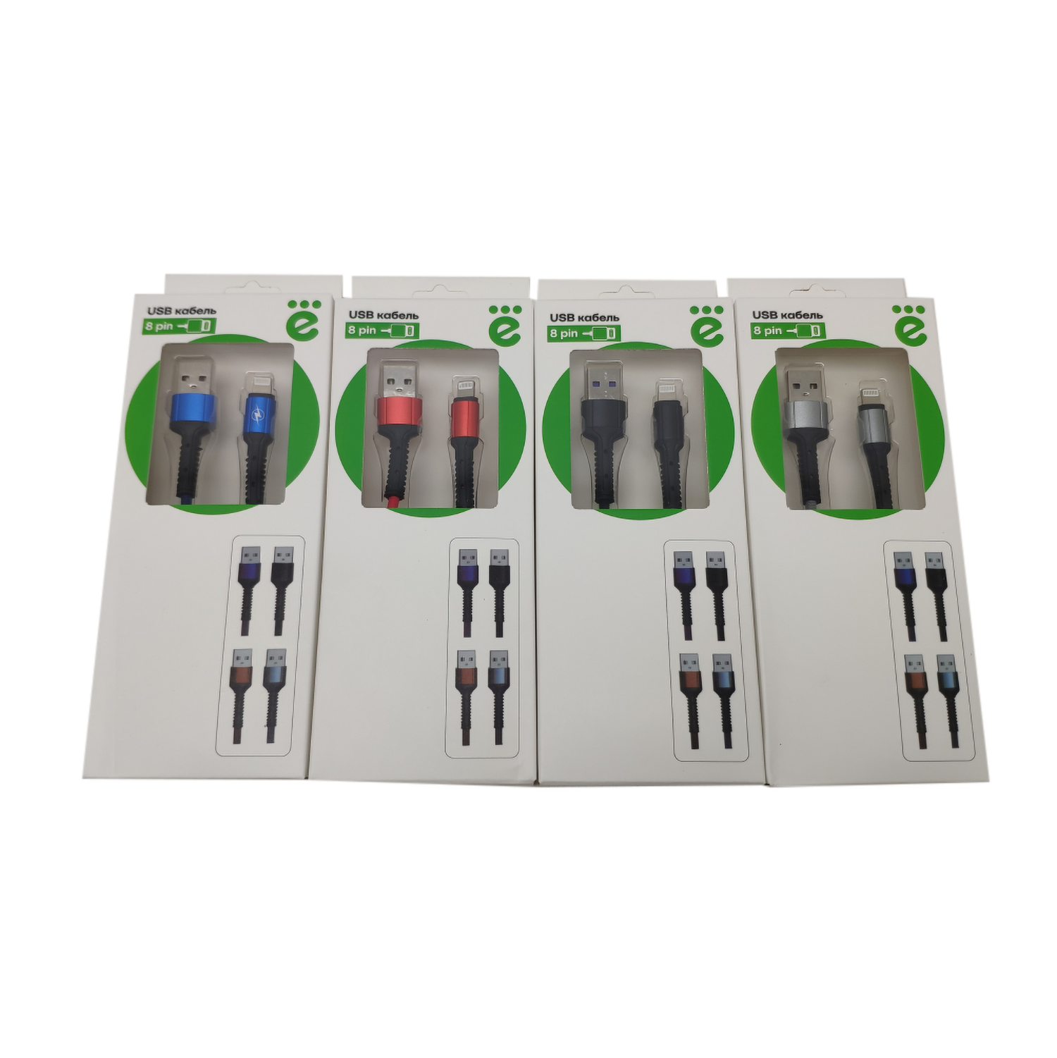 USB кабель ё 8 pin 1м - фото 1