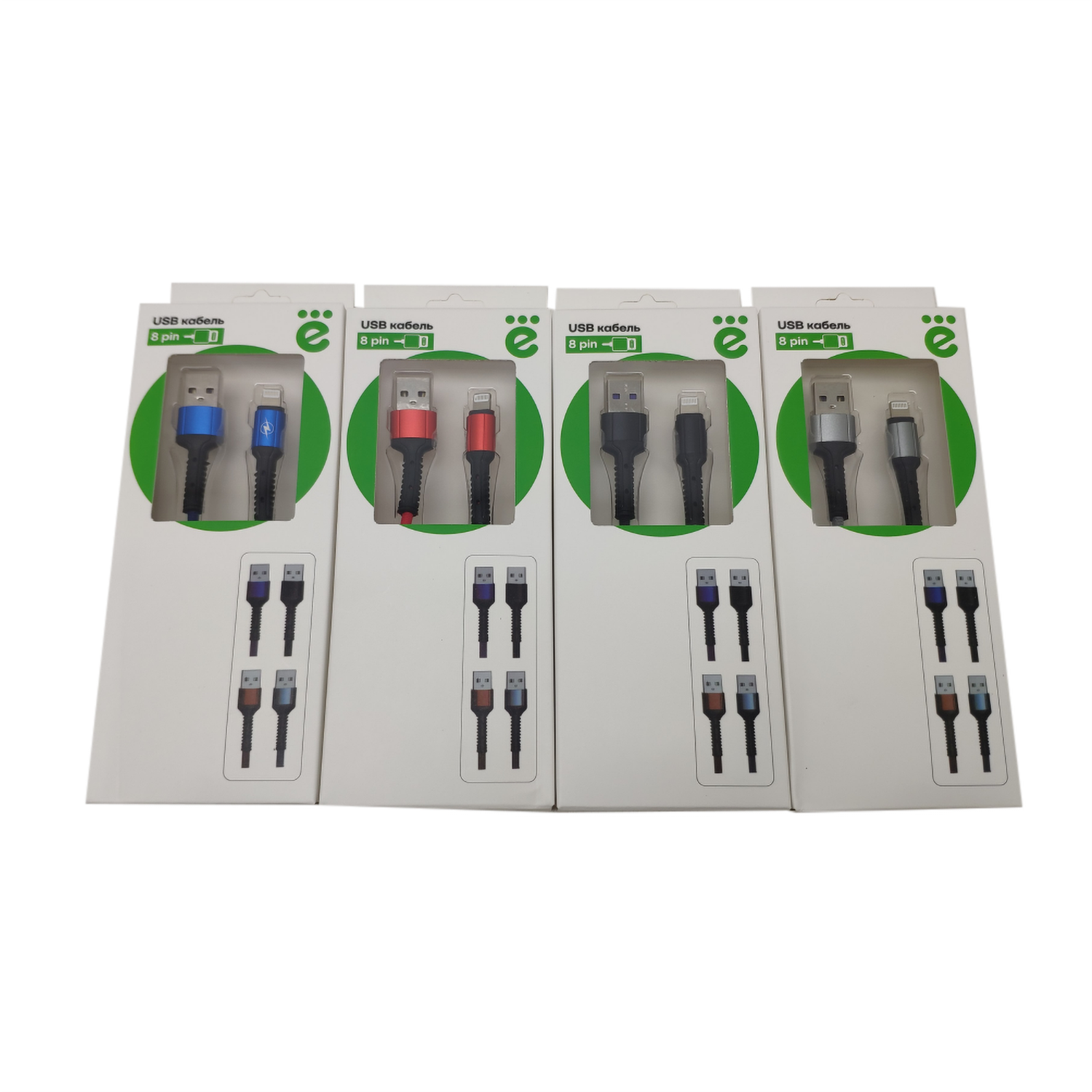 USB кабель ё 8 pin 1м - фото 1