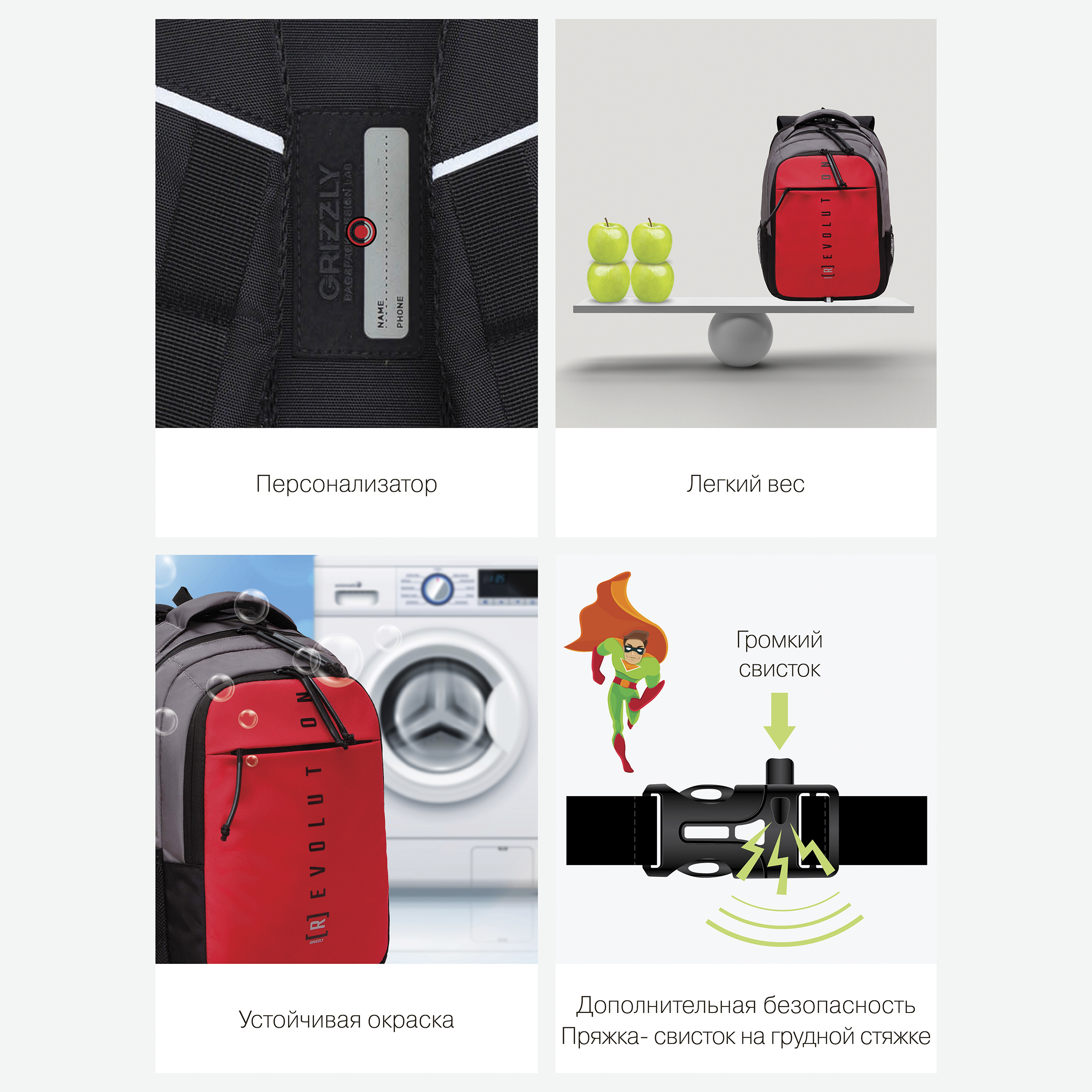 Рюкзак Grizzly - фото 12