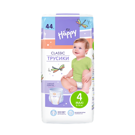 Трусики Bella baby Happy Classic 4 44 шт.