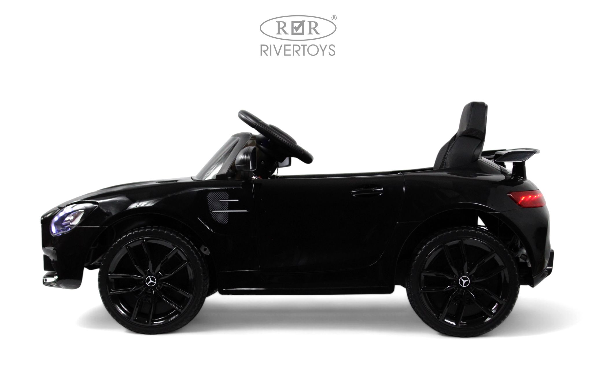 Электромобиль RIVERTOYS Mercedes X777XX-AMG-BLACK-GLANEC С пультом ДУ - фото 17