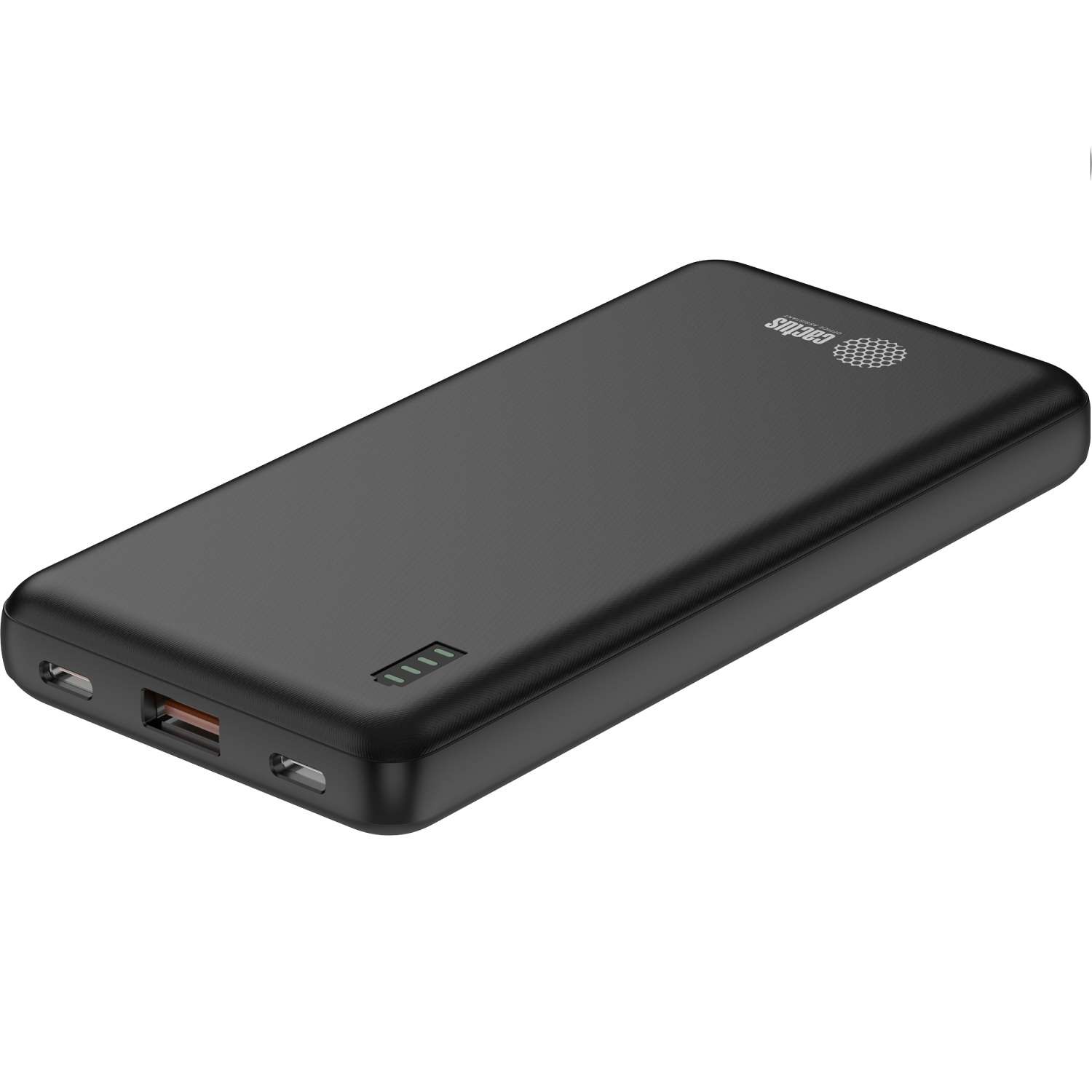Аккумулятор мобильный CACTUS 10000mAh черный - фото 3