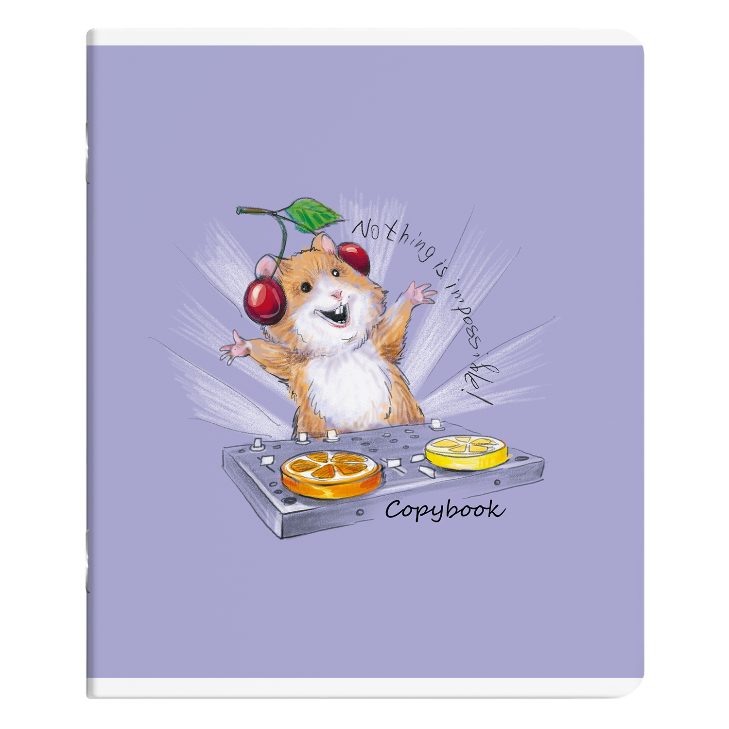 Общая тетрадь Erhaft клетка 48 лист. в ассортименте - фото 2