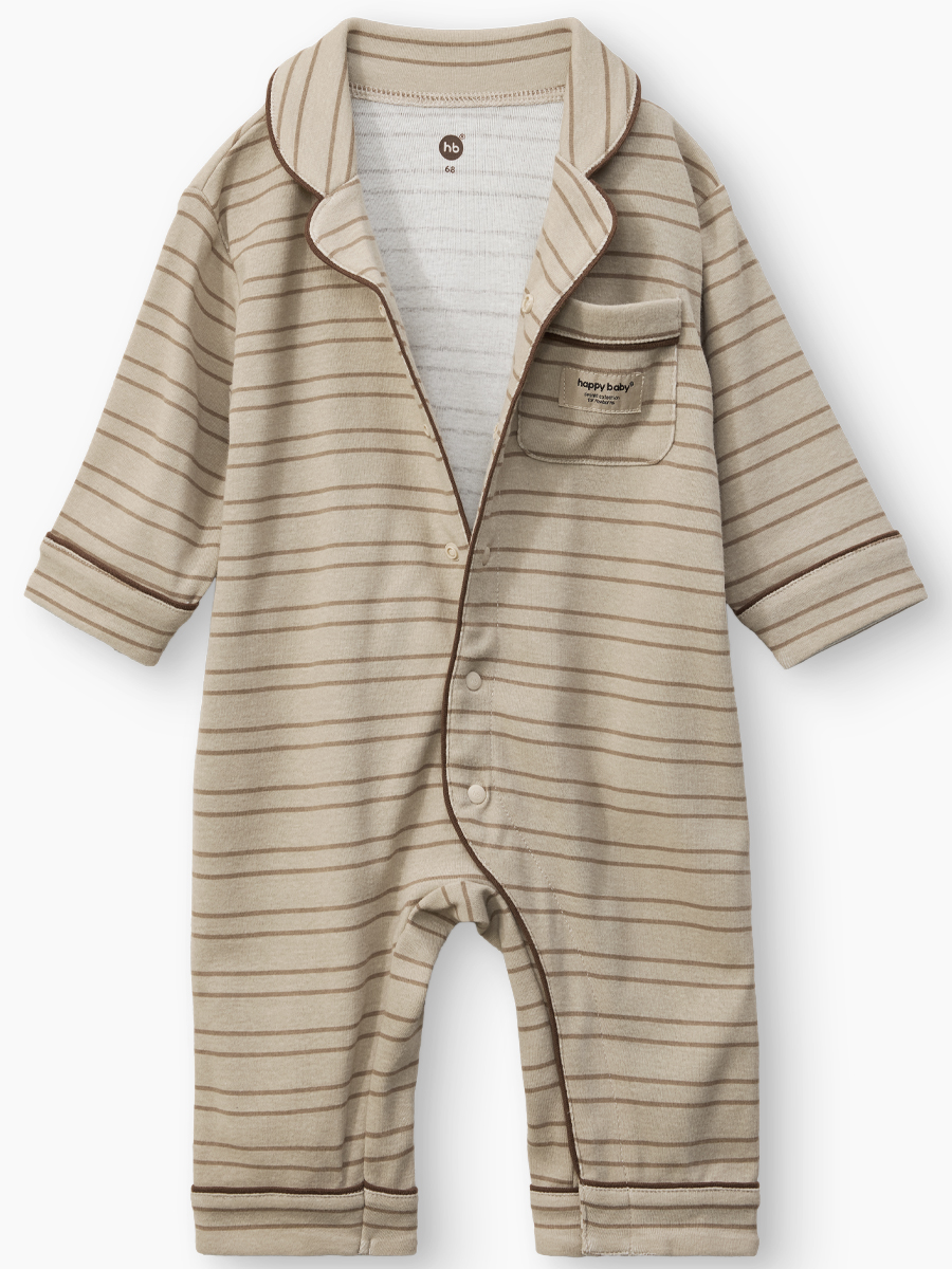 Комбинезон Happy Baby 90167-0_beige - фото 3