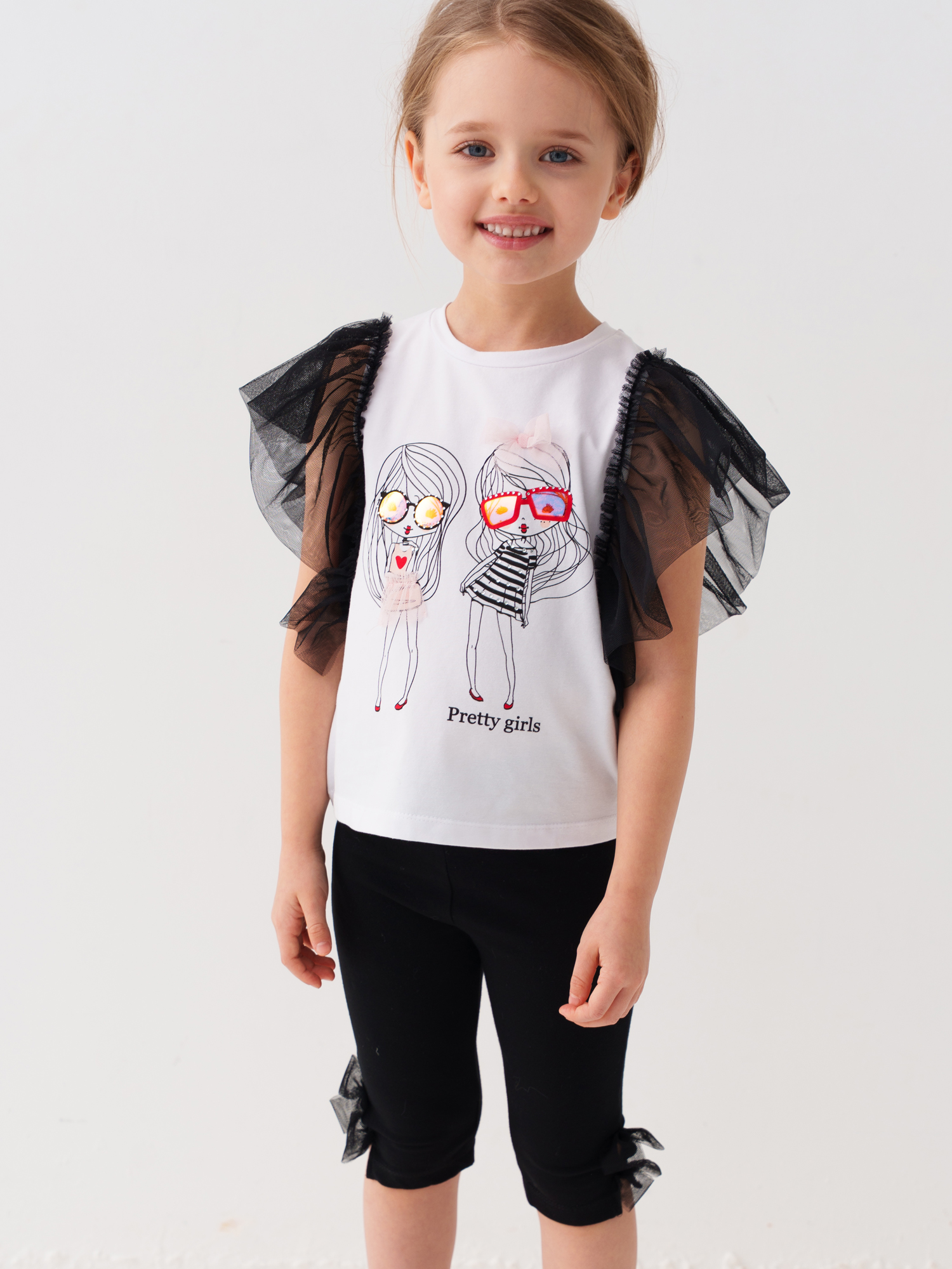 Футболка и леггинсы PlayToday 12622023 - фото 1