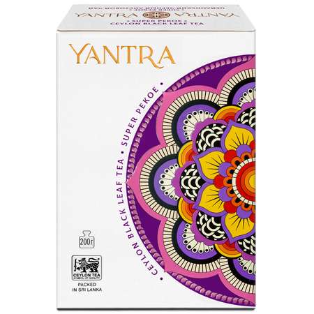 Чай Классик Yantra черный листовой стандарт Super Pekoe 200 г