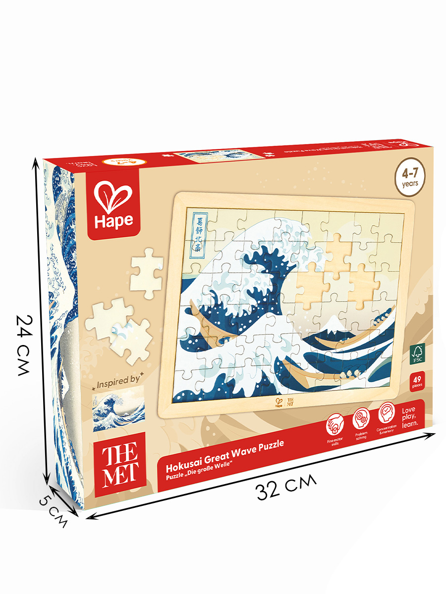 Пазл Hape Пазл для детей Умняша деревянный - фото 7