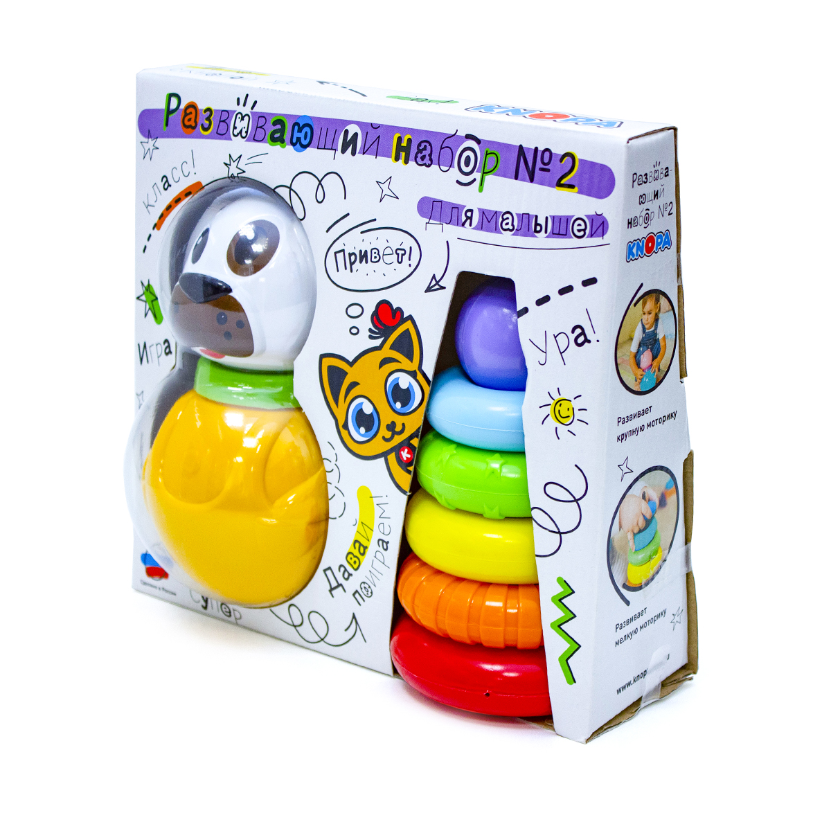 Игрушка KNOPA неваляшка - фото 2