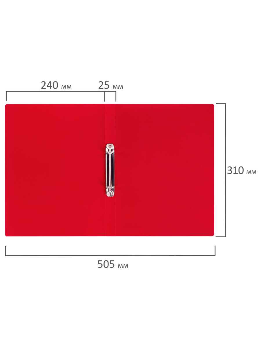 Папка на кольцах Brauberg А4 - фото 9