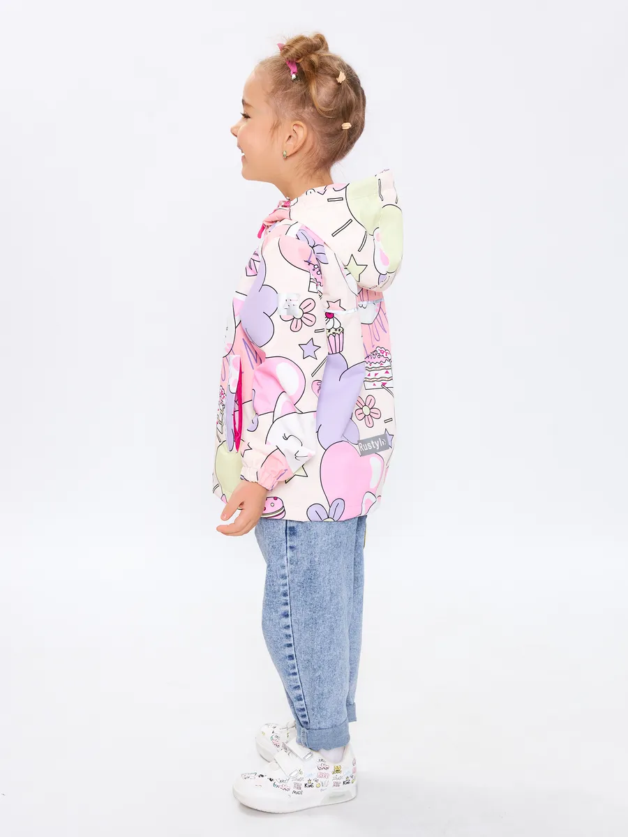 Ветровка RuStyle ДД-ветRSL-652-loveкрем - фото 9