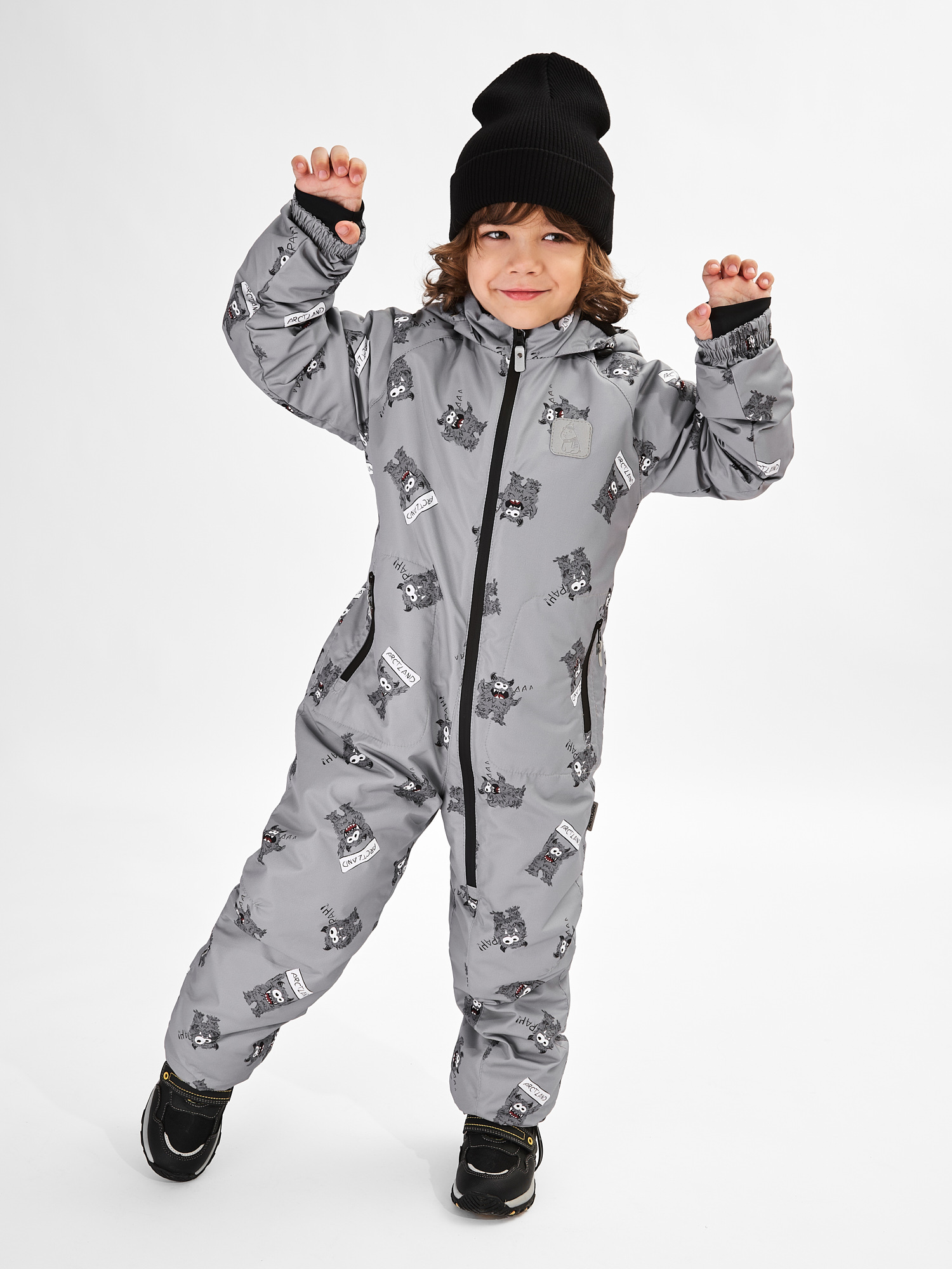 Комбинезон Arctland s720_серый - фото 13