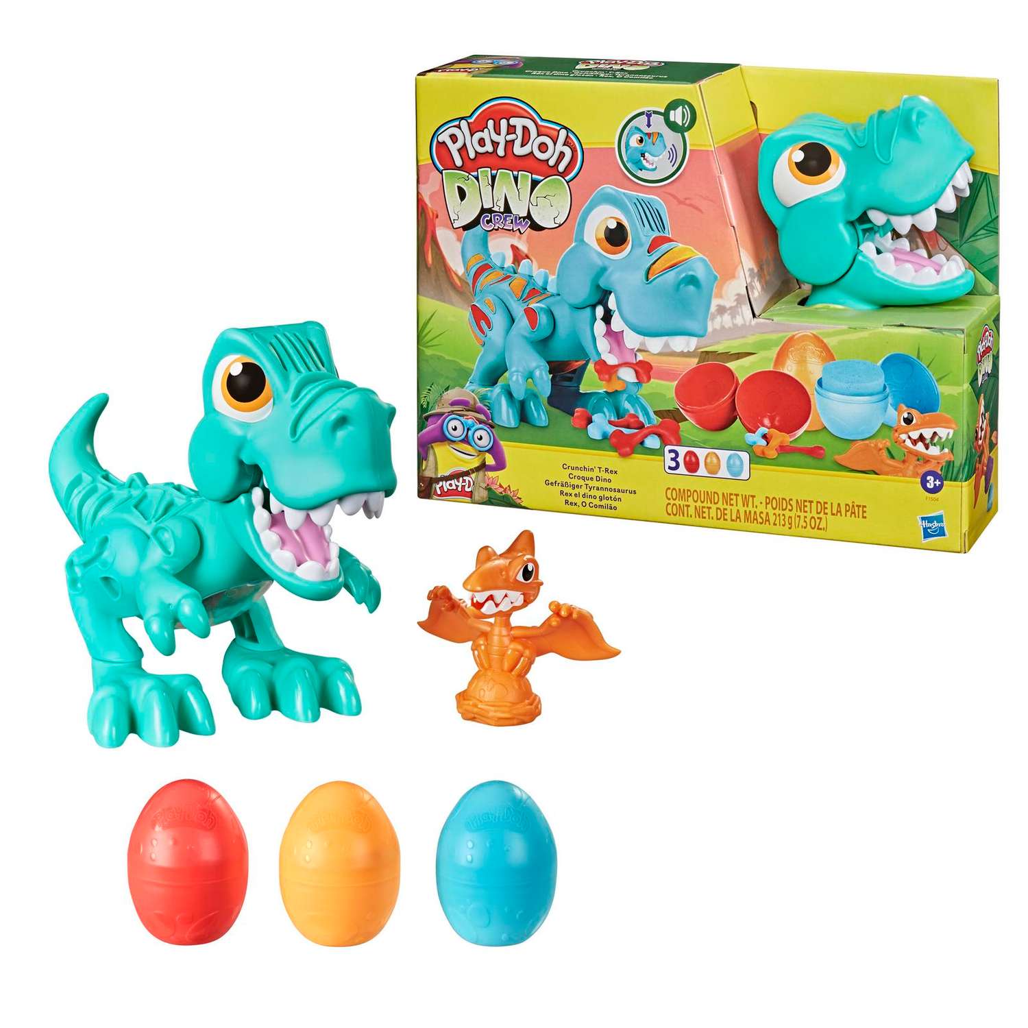 Пластилин Play-Doh Голодный динозавр - фото 4
