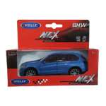 Автомобиль Welly BMW BMW X5 синий 1:38 синий