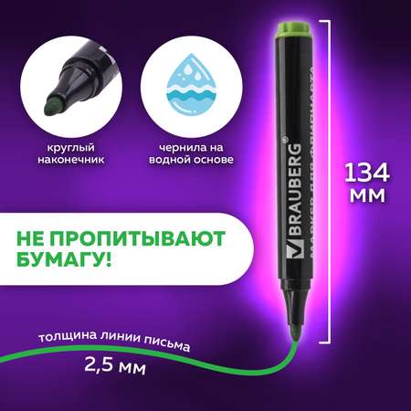 Маркеры Brauberg 4 цв.
