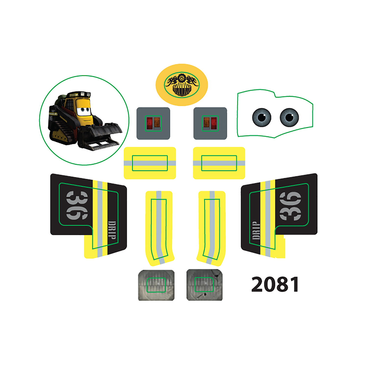 Сборная модель Звезда Самолеты Шлеп 2081 - фото 4