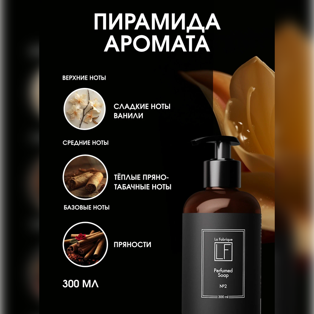 Мыло жидкое La Fabrique 2 шт. 735 г 600 мл - фото 3
