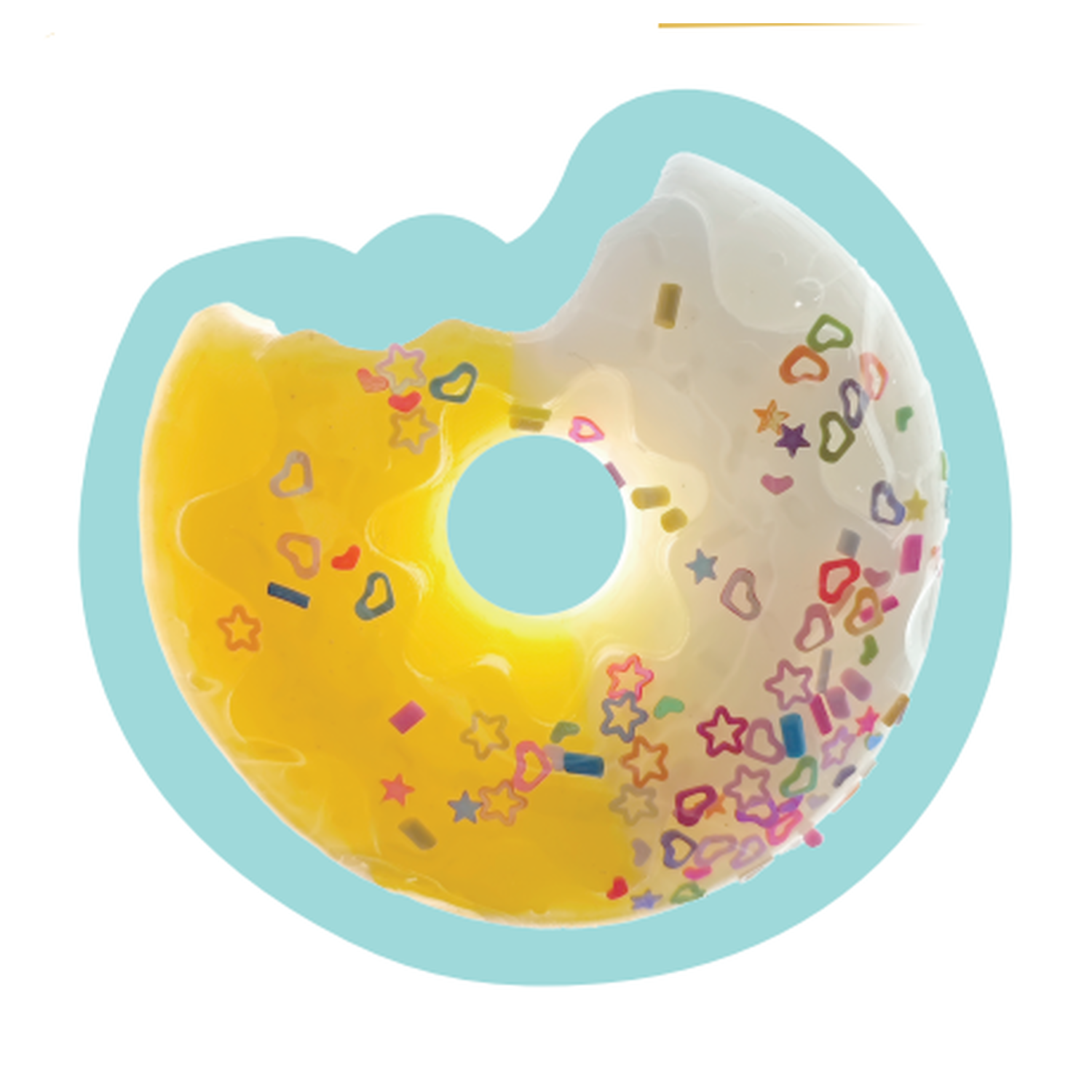 Игрушка-антистресс ё сквиш Пончик с шариками в ассортименте - фото 2