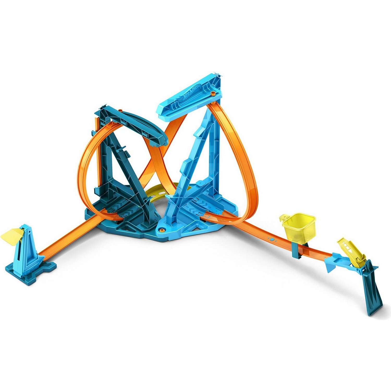 Трек Hot Wheels Бесконечная петля с пусковой установкой GVG10 - фото 2