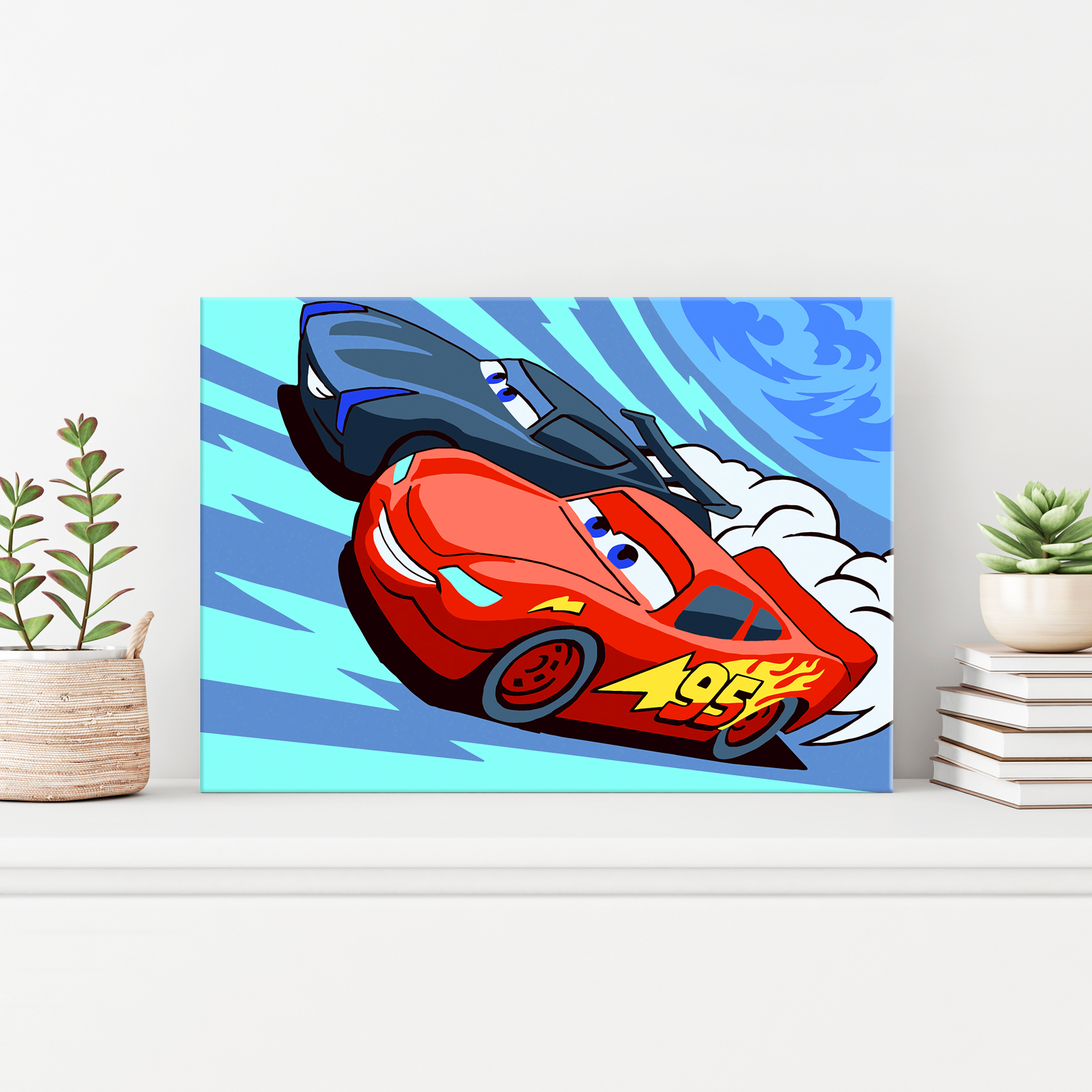 Картина по номерам Hobby Paint Гонка в ассортименте - фото 3