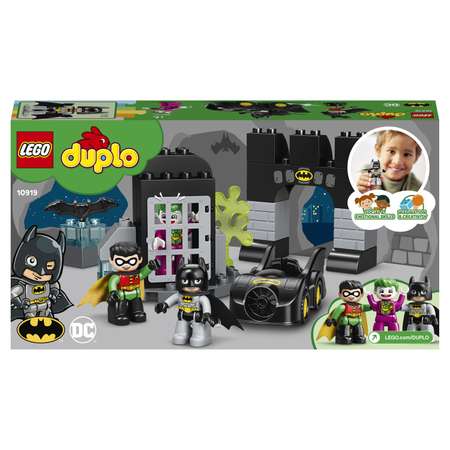 Конструктор LEGO DUPLO Бэтпещера блочный