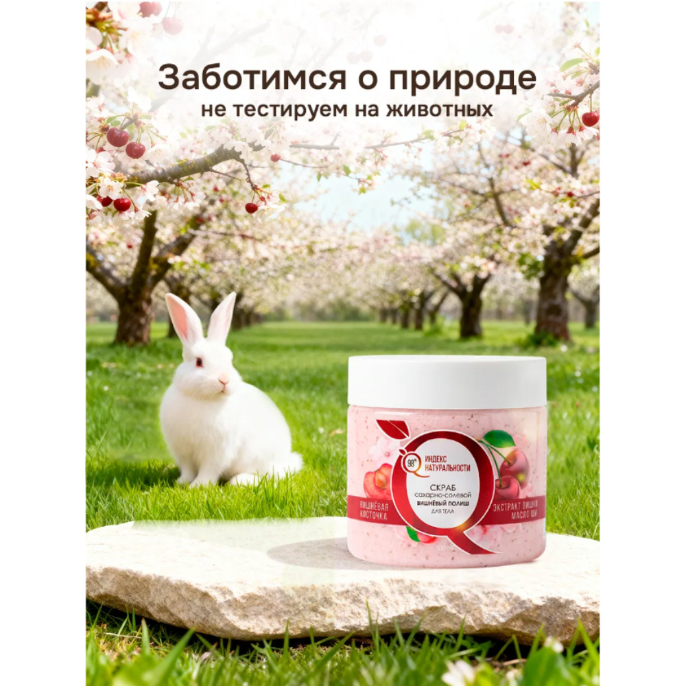 Скраб Индекс Натуральности Вишня - фото 12