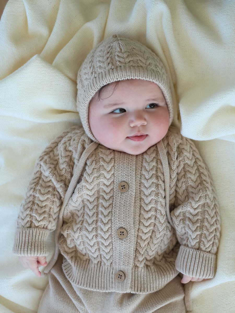 Костюм Ниточки-Клубочки 80027-бежевый лайт - фото 6