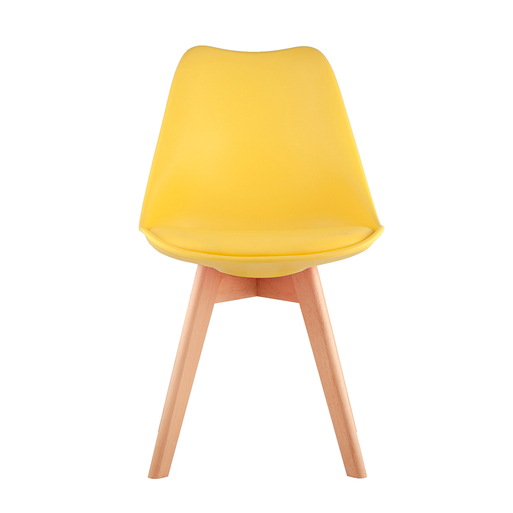 Стул Stool Group Стул FRANKFURT желтый деревянные ножки - фото 7