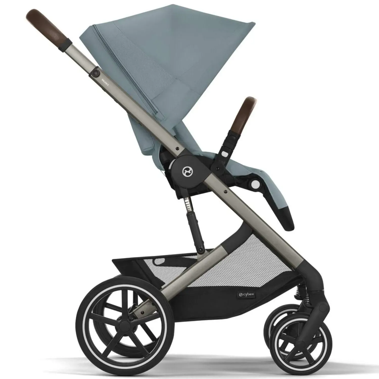 Коляска 2в1 Cybex Balios S Lux TPE голубой - фото 10