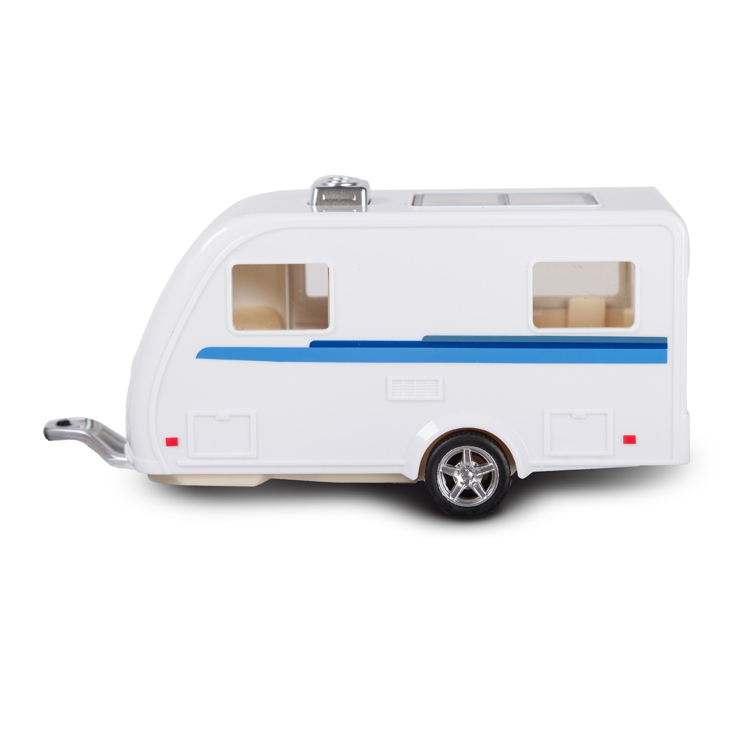 Автомобиль Mobicaro Land Rover Caravan с домом 1:32 544007-2TG(C) - фото 4