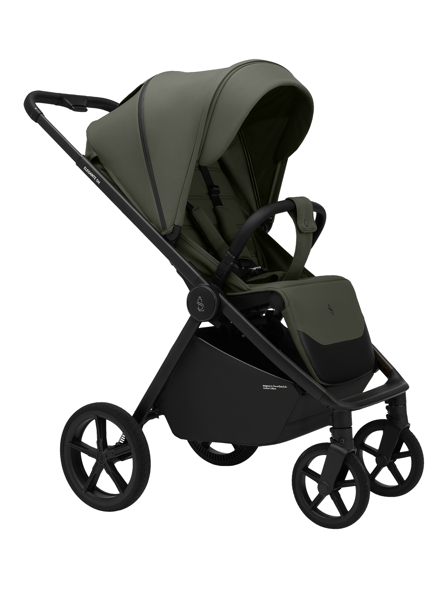 Коляска прогулочная Sweet Baby Elegante SM Green зеленый - фото 23