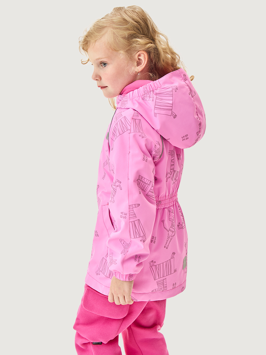 Ветровка BASE by NIKASTYLE б4л10026 розовый - фото 9