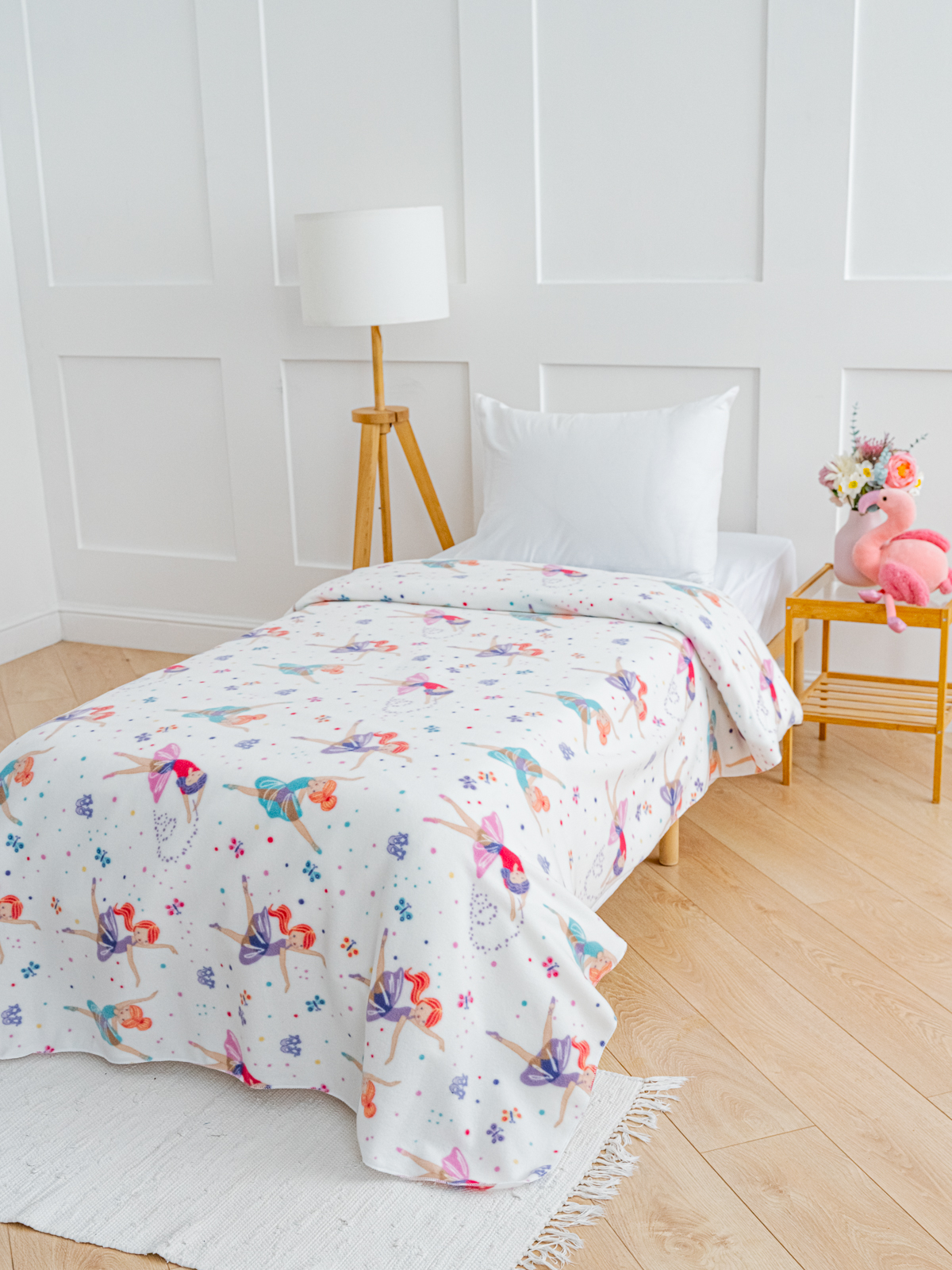 Плед Павлинка Балерины 100 x 150 см флис - фото 15