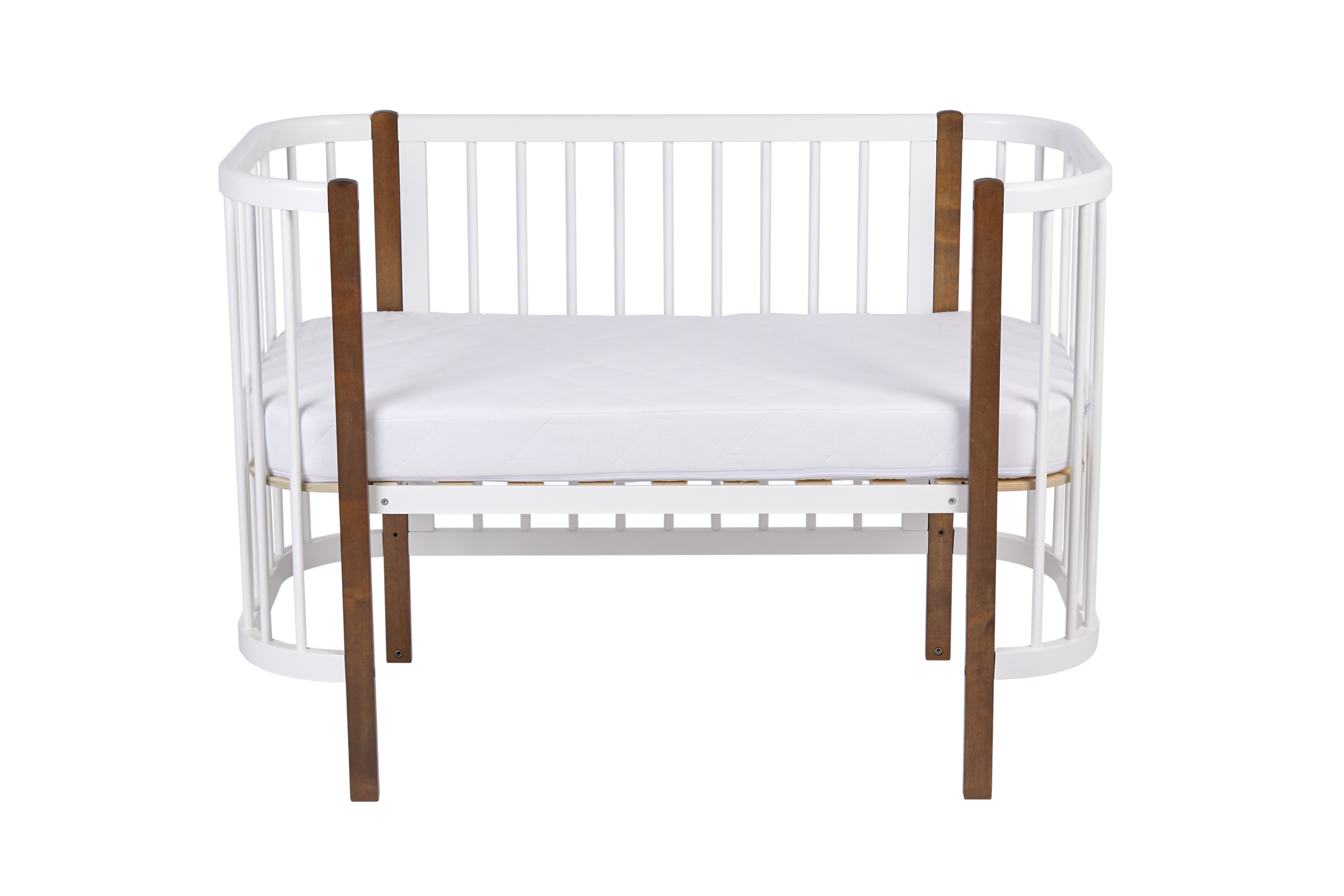Детская кроватка Polini kids прямоугольная, продольный маятник - фото 19