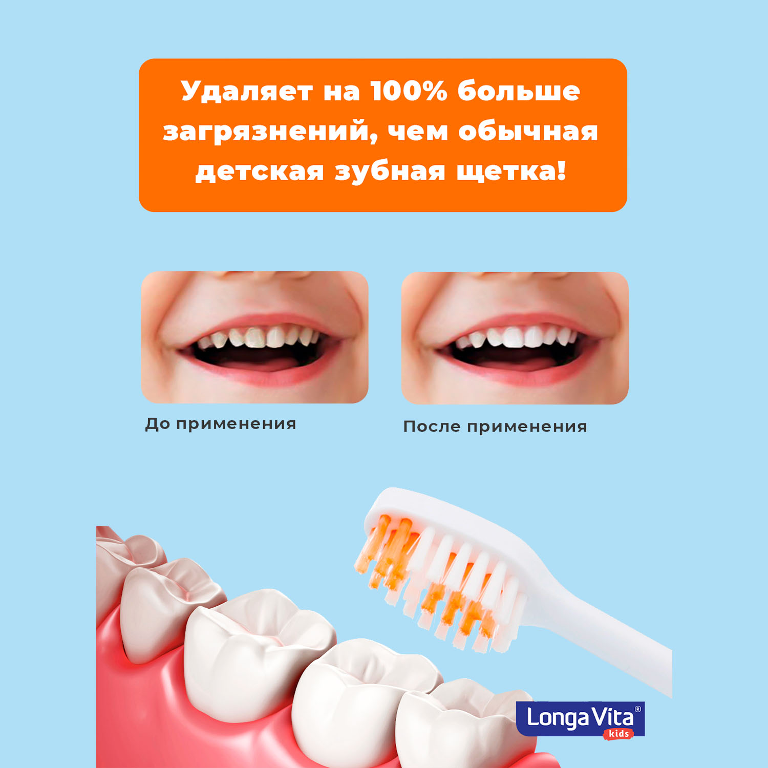 Зубная щетка электрическая LONGA VITA в ассортименте - фото 6