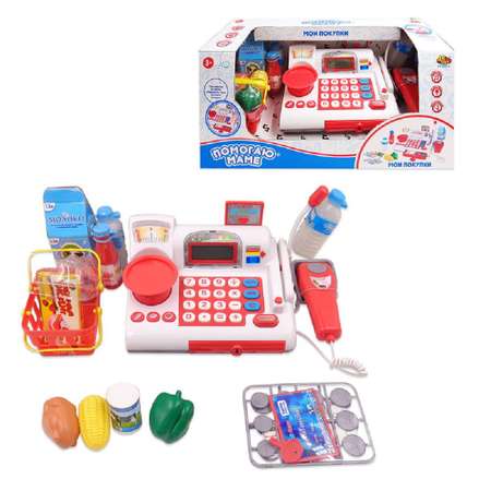 Игровой набор Abtoys продукты, касса