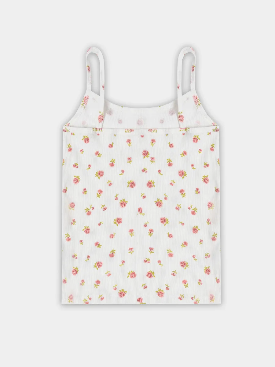 Майка Mark Formelle (Марк Формэль) 427742/цветы на св.молочном - фото 7