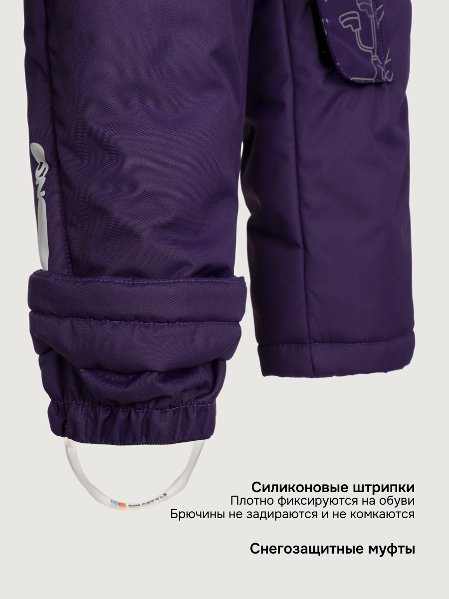 Комбинезон NIKASTYLE 8з0425 фиолет - фото 14