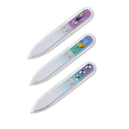 Маникюрный набор BOHEMIA Czech Glass Nail Files 3 предм.