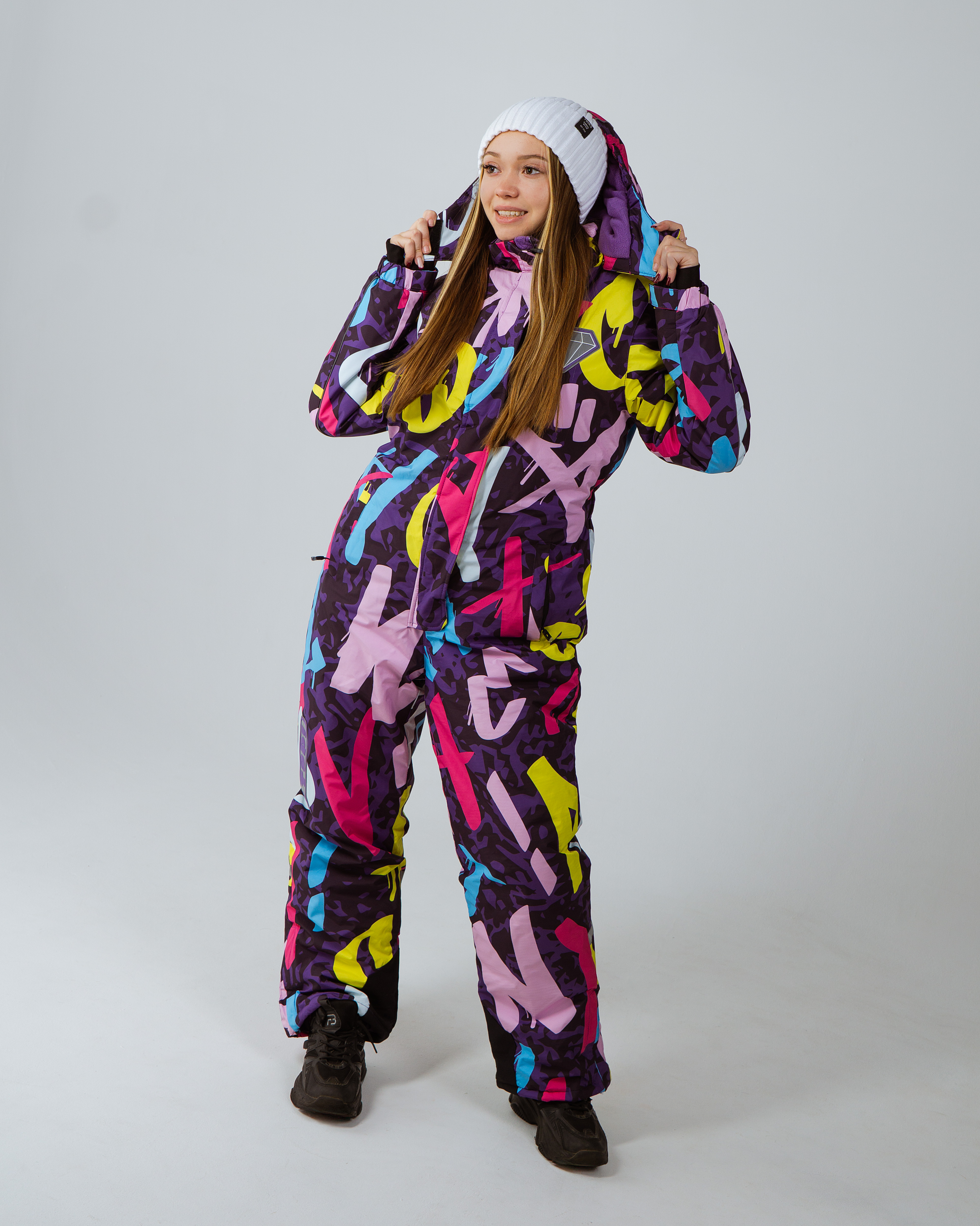 Комбинезон Saimaa GLO-10 фиолетово-розовый - фото 2