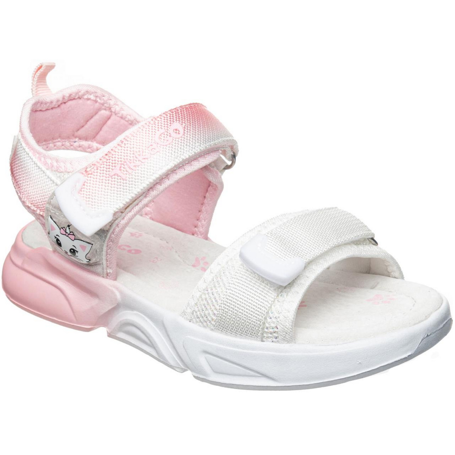 Сандалии TikkaGo 8B11_11429_white-pink - фото 1