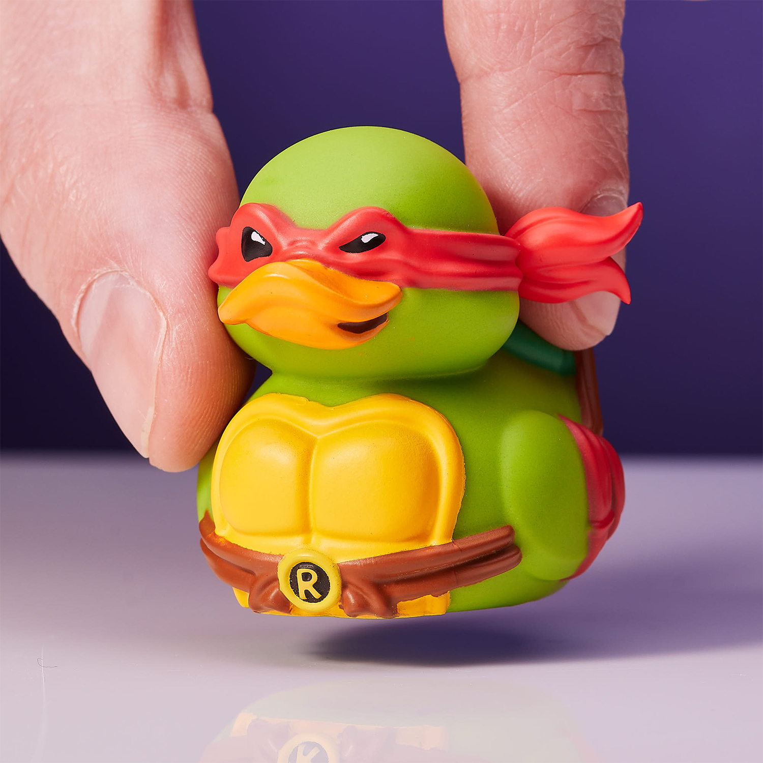 Фигурка Ninja Turtles(Черепашки Ниндзя) Утка Tubbz Рафаэль Mini - фото 10