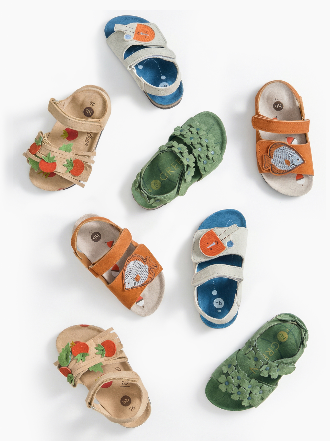 Сандалии Happy Baby 86592_beige - фото 7