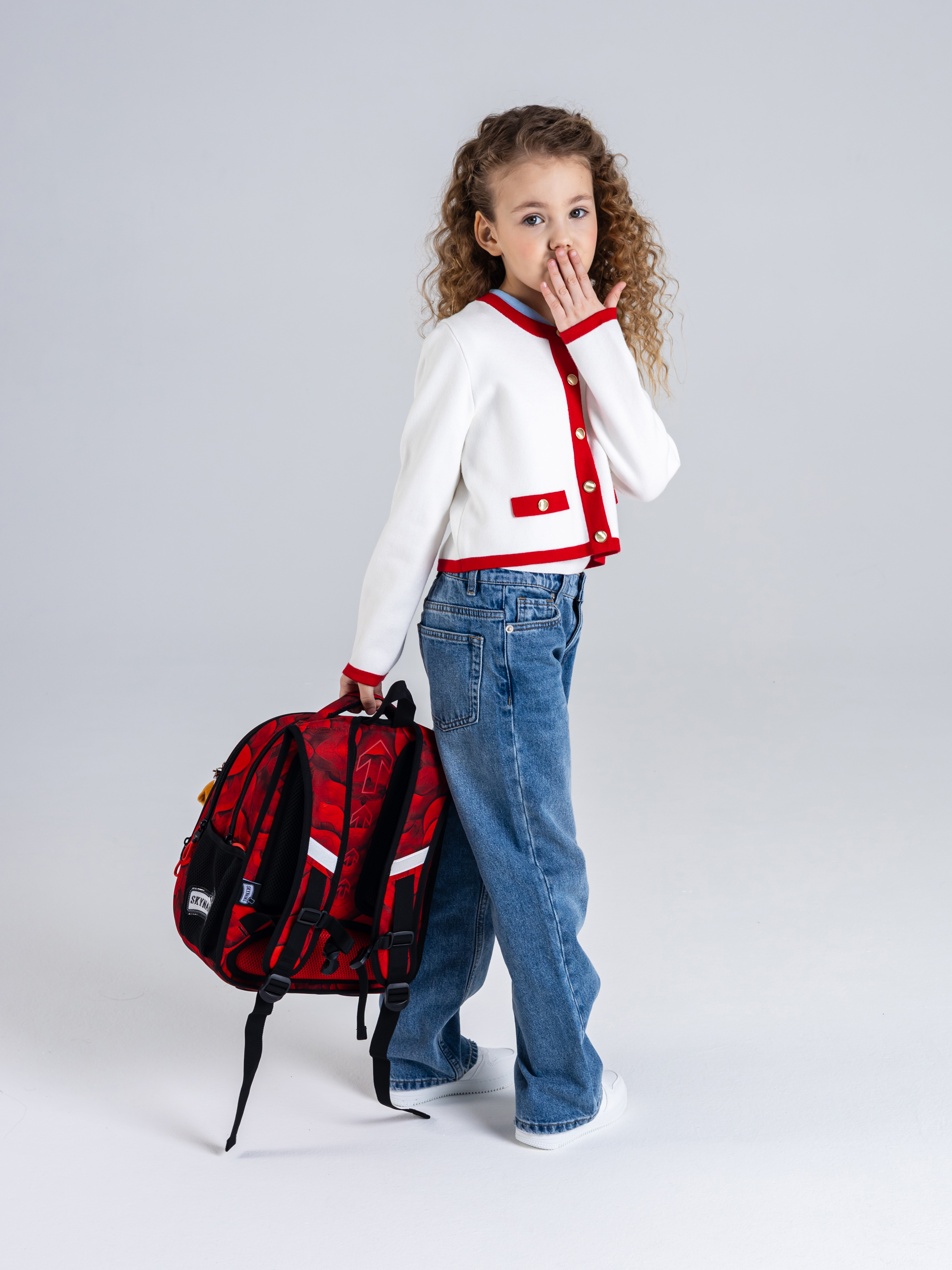 Рюкзак SkyName 1-4 класс, набор 4 в 1 - фото 2